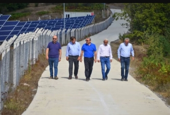 AKKUŞ’TA BETON YOL ÇALIŞMALARI HIZLANDI