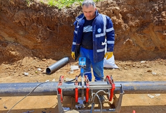 AKKUŞ’TA SU İSALE HATLARI YENİLENİYOR