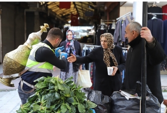 BÜYÜKŞEHİRDEN ÇORBA İKRAMI