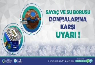 DİKKAT! SAYACINIZ DONABİLİR