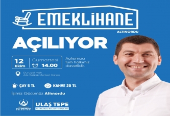 EMEKLİHANE AÇILIYOR