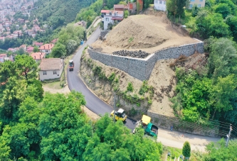 ESKİ BOZTEPE YOLU MODERNLEŞİYOR