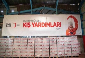 KIZILAY KIŞ YARDIMLARIYLA 500 BİN AİLEYE ULAŞIYOR