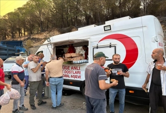 KIZILAY ORMAN YANGINLARI BÖLGESİNDE