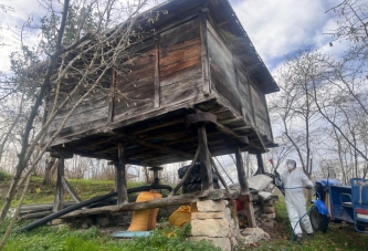 KOKARCA İLAÇLAMA ÇALIŞMALARI SÜRÜYOR