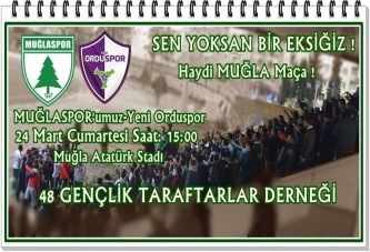 MUĞLA Y.ORDUSPOR’U GÖZÜNE KESTİRDİ