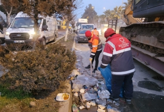 OBB, DEPREM BÖLGESİNİ TEMİZLİYOR