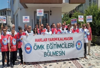 “ÖMK EĞİTİMCİLERİ BÖLMESİN”