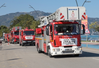 ORDU’DA İTFAİYE HAFTASI COŞKUYLA KUTLANIYOR