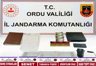 ORDU’DA TEFECİLİK OPERASYONU