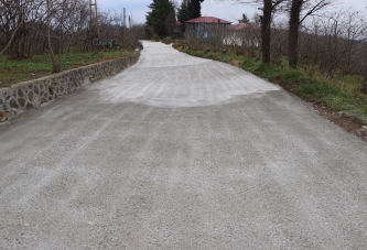 PERŞEMBE’DE BETON YOL SEFERBERLİĞİ