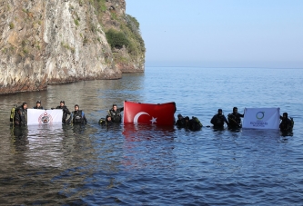 SU ALTI KURTARMA EKİBİ GÖREVE HAZIR