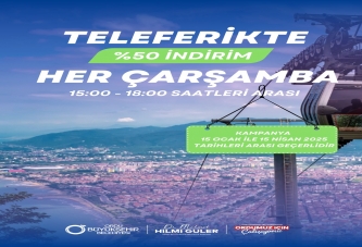 TELEFERİKTE VE TERS EVDE KAMPANYA!