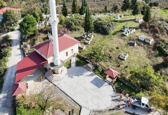 TERZİLİ CAMİİ’NDE ÇEVRE DÜZENLEMESİ