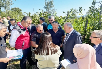 VALİ EROL, ÇED İNCELEMESİNDE BULUNDU