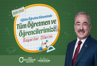 “YENİ EĞİTİM-ÖĞRETİM YILININ HAYIRLI OLMASINI DİLİYORUM”