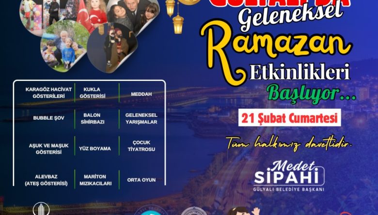 GÜLYALI’DA RAMAZAN ETKİNLİKLERİ BAŞLIYOR