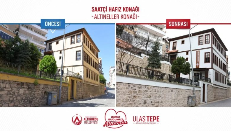 ALTINORDU’DA TARİH VE SANAT AYNI ÇATIDA   