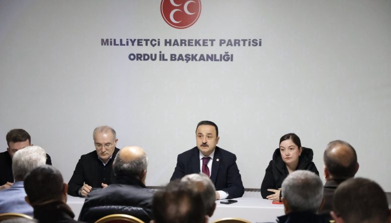 "ORDU İÇİN GECE GÜNDÜZ ÇALIŞIYORUZ"   