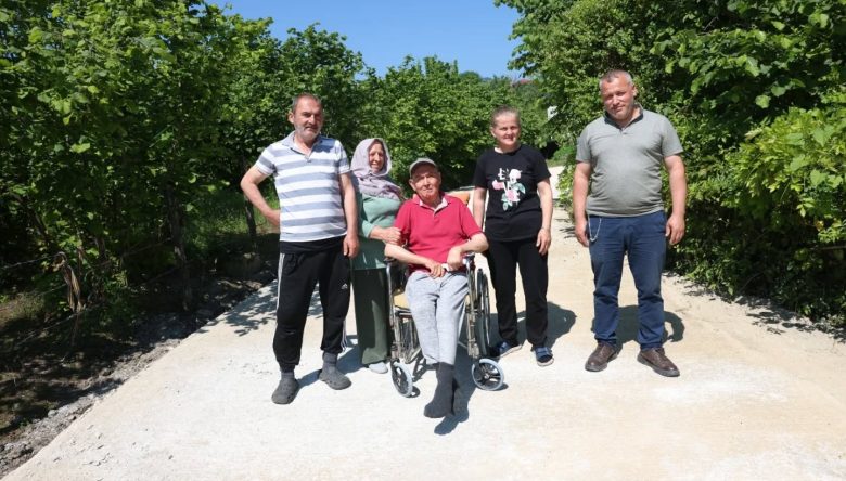 ÇİLE BİTTİ, YOLLAR BETONLA BULUŞTU