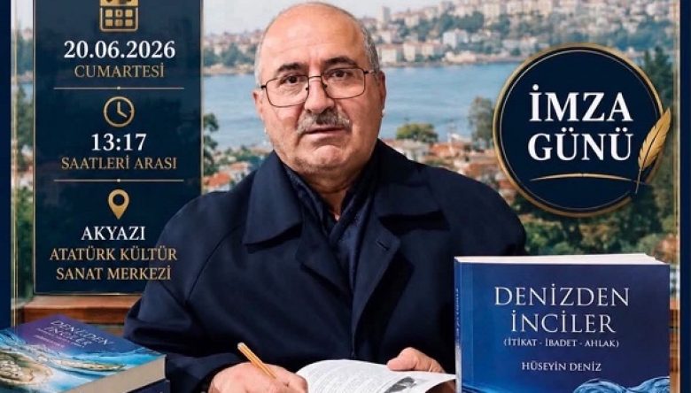 HÜSEYİN DENİZ OKURLARIYLA BULUŞUYOR