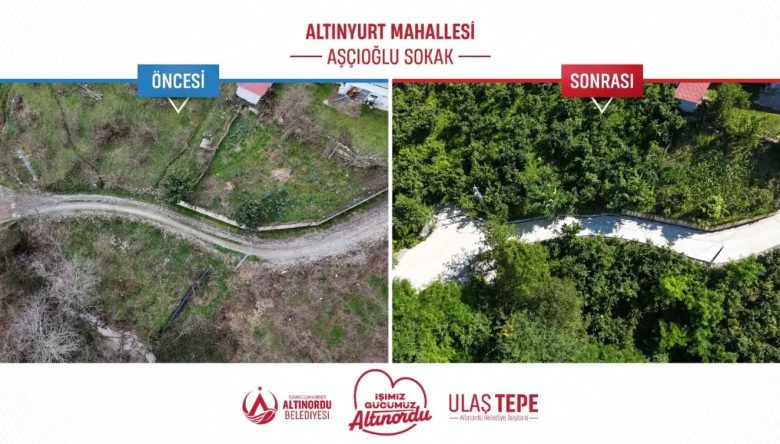 ALTINYURT’UN 70 YILLIK SORUNU ÇÖZÜLDÜ