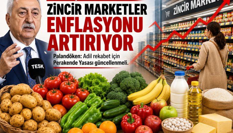 “ÜRETİCİ KAZANAMIYOR, TÜKETİCİ PAHALIYA ALIYOR”