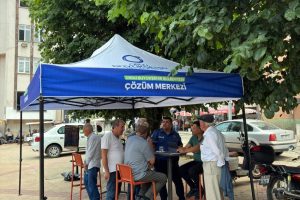 ÇÖZÜM MERKEZİ BU KEZ İKİZCE'DE VATANDAŞLARLA BULUŞTU   