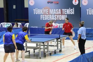MASA TENİSİ ŞAMPİYONASI TAMAMLANDI