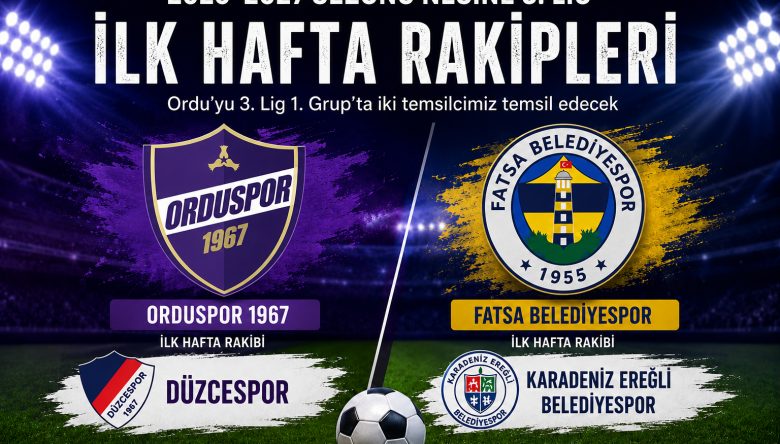 ORDU 67 EVİNDE, FATSA DEPLASMANDA BAŞLAYACAK