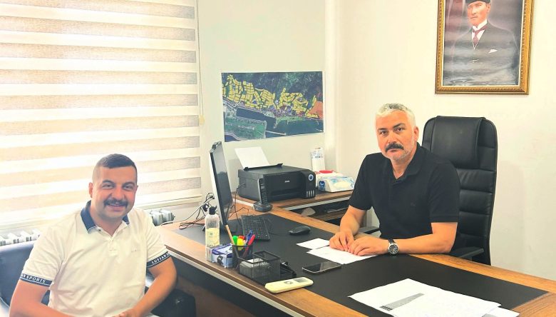 MUHTAR DEMİR’DEN TOPAL’A HAYIRLI OLSUN ZİYARETİ