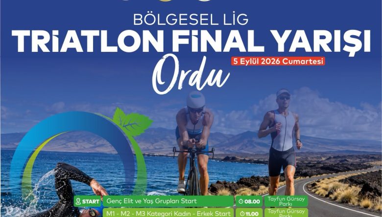TRİATLON HEYECANI ORDU’DA BAŞLIYOR